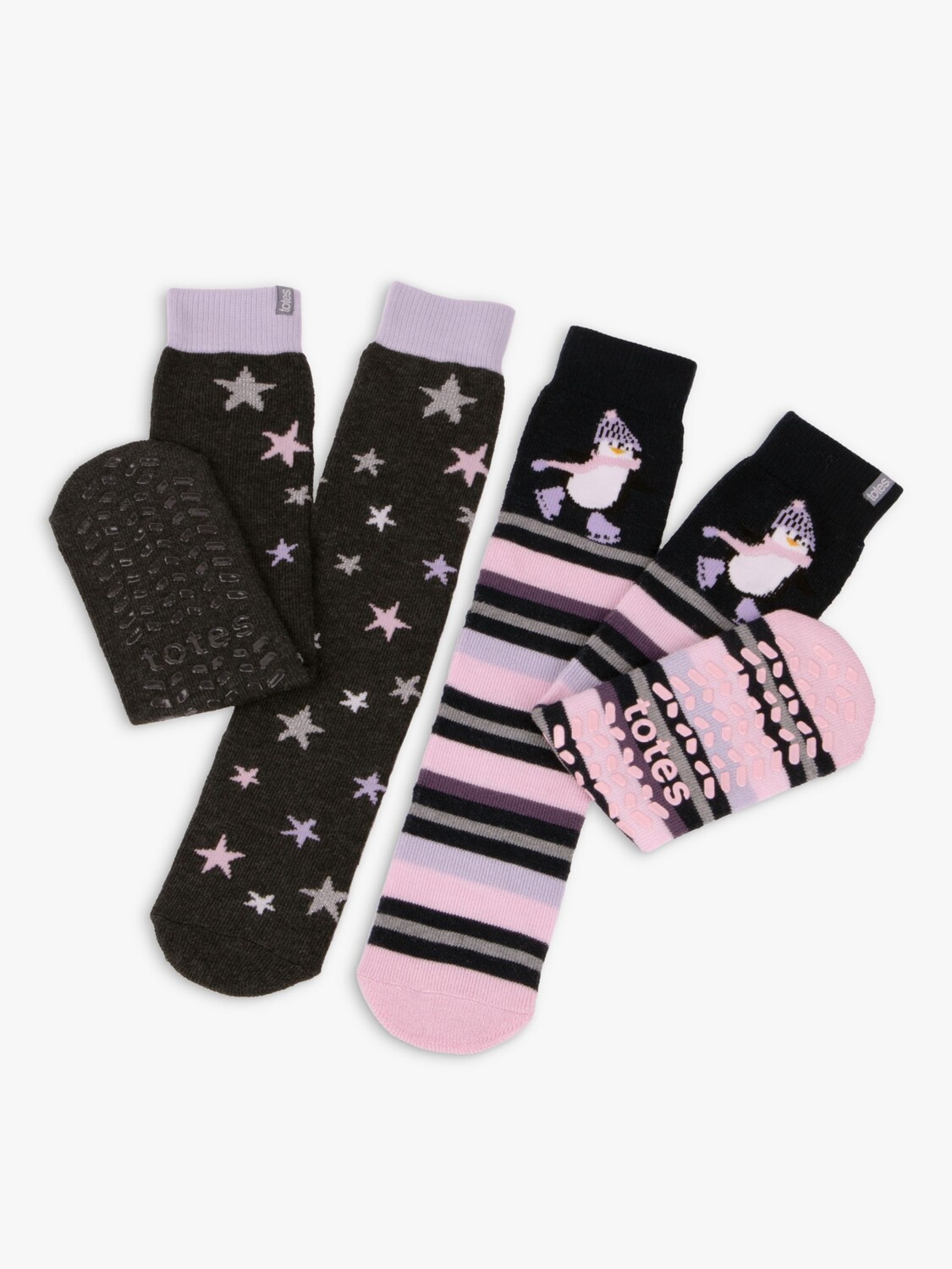 

Носки-тоут Penguin and Star Slipper Bed Slipper, 2 шт., темно-синие