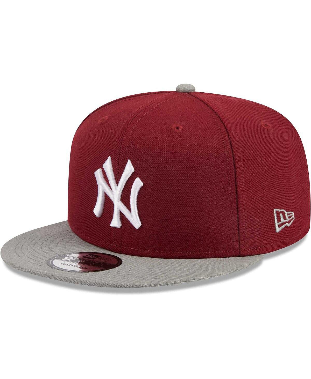 

Мужская двухцветная кепка Snapback Cardinal New York Yankees 9FIFTY New Era