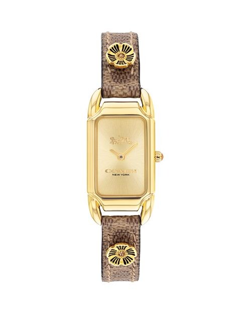 

Часы Кэди, 18 мм х 29 мм COACH, цвет Gold