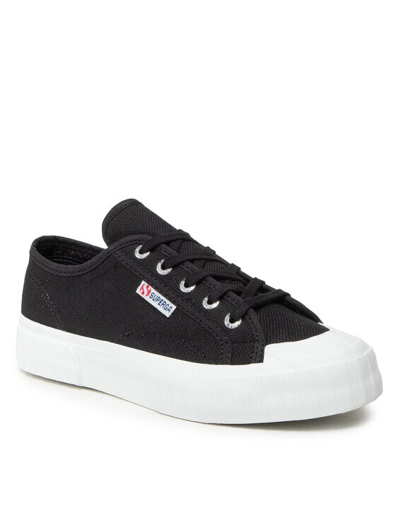 

Кроссовки из ткани Superga, черный