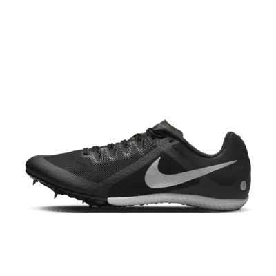 

Шипованные кроссовки Nike Rival Multi Track & Field Multi-Event Spikes, цвет Black/Light Smoke Grey/Dark Smoke Grey/Metallic Silver