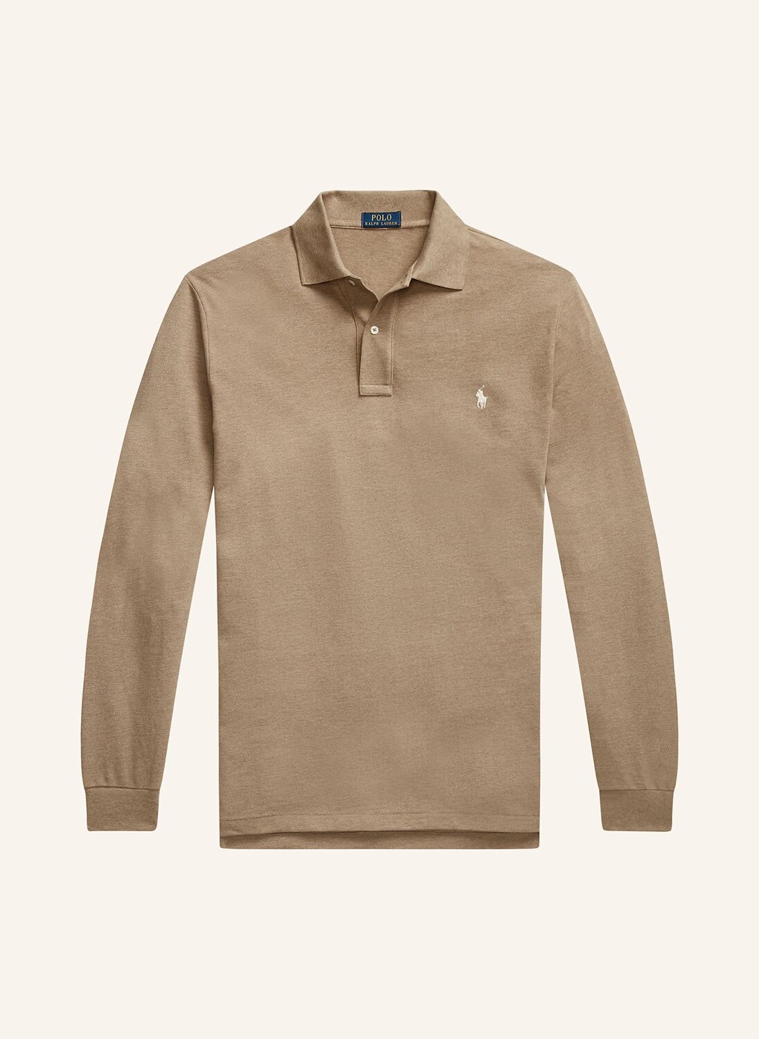 

Рубашка-поло из пике POLO RALPH LAUREN Big & Tall, серый