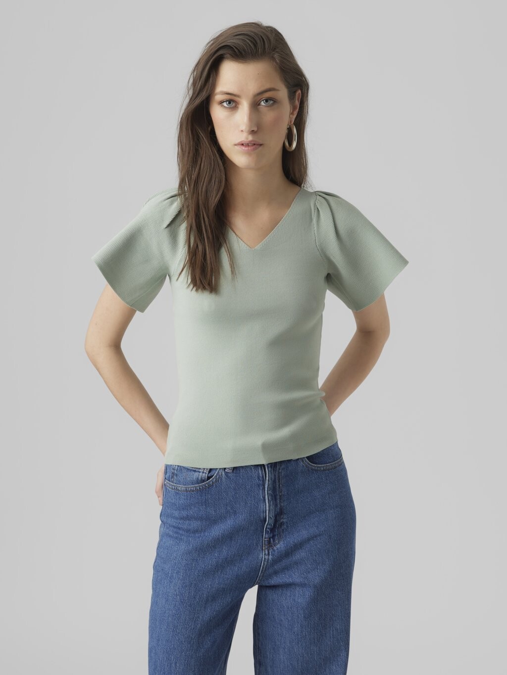 

Базовая футболка Vero Moda, Серый