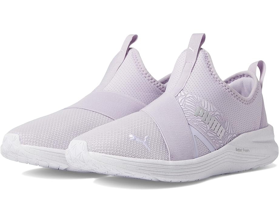 

Кроссовки PUMA Better Foam Prowl Slip Nova Shine, цвет Spring Lavender/Puma White