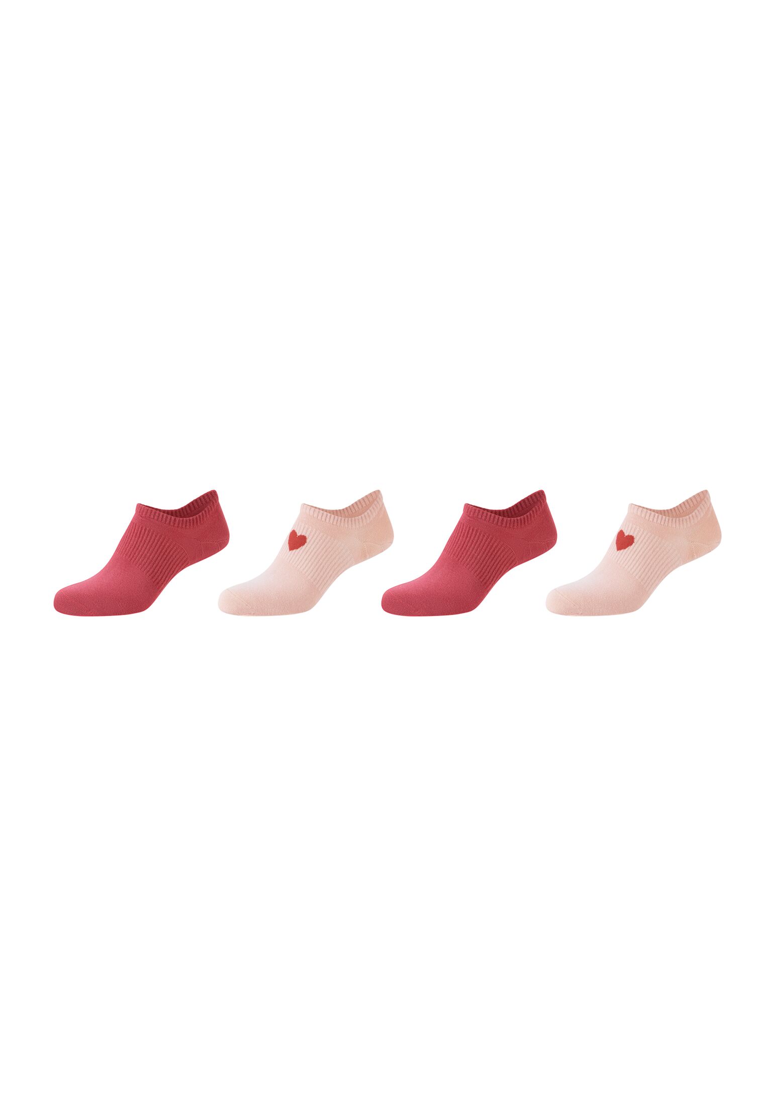 Носки s.Oliver Sneaker 4 шт silky touch, цвет peachskin
