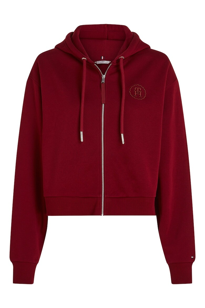 

Толстовка на молнии с заниженными рукавами Tommy Hilfiger, красный