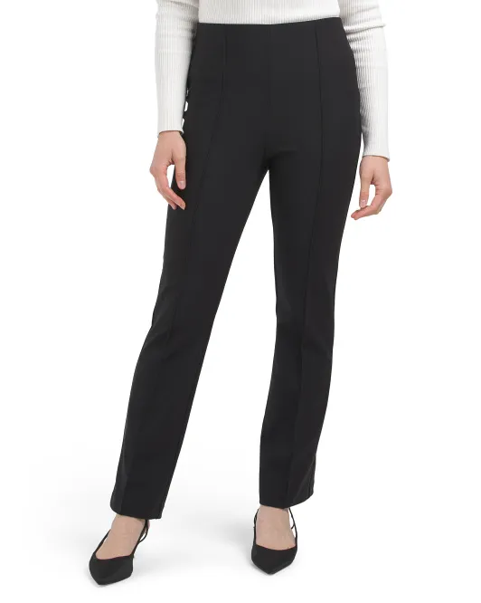 

Брюки-клеш Ponte Kick Christian Siriano New York, черный