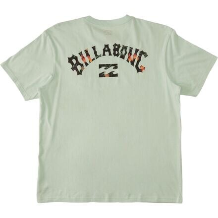 

Топ с короткими рукавами Arch Fill – для мальчиков Billabong, цвет Seaglass