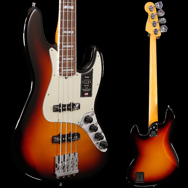 

Басс гитара Fender American Ultra Jazz Bass, Rosewood Fb, Ultraburst