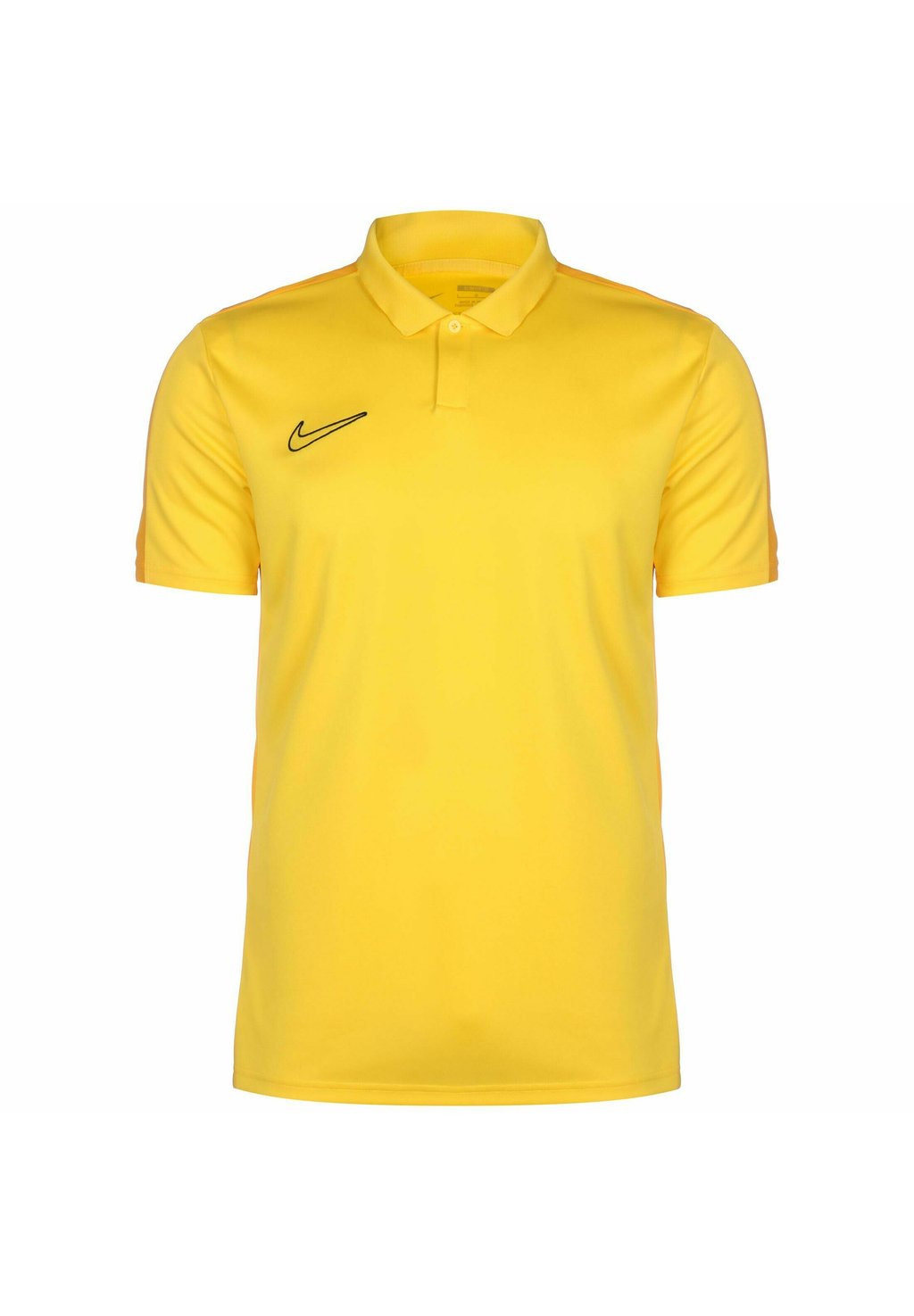 Поло Academy 23 Nike, цвет tour yellow university gold black