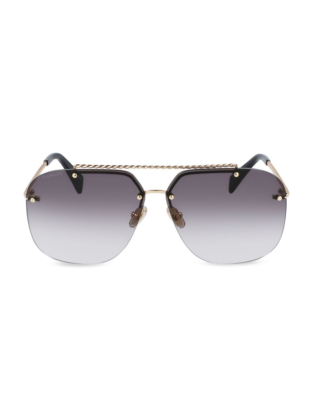 

Солнцезащитные очки-авиаторы Babe 64MM Lanvin, серый