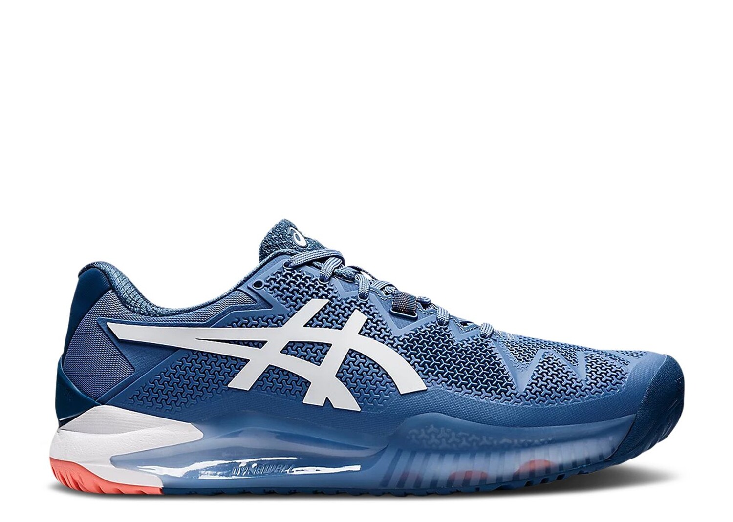 

Кроссовки ASICS Gel Resolution 8 2E Wide 'Blue Harmony', синий