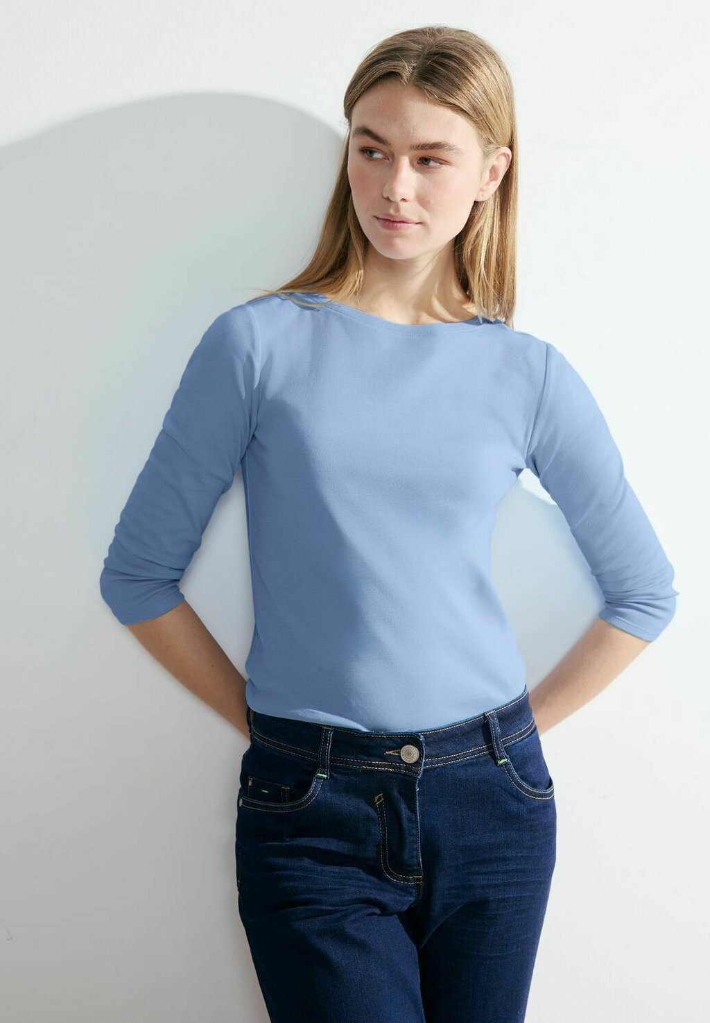 

Рубашка с длинным рукавом Cecil, цвет blau