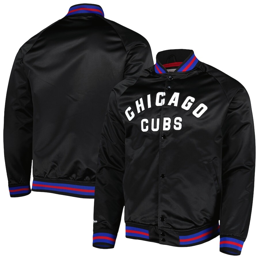 

Куртка Mitchell & Ness Chicago Cubs, черный