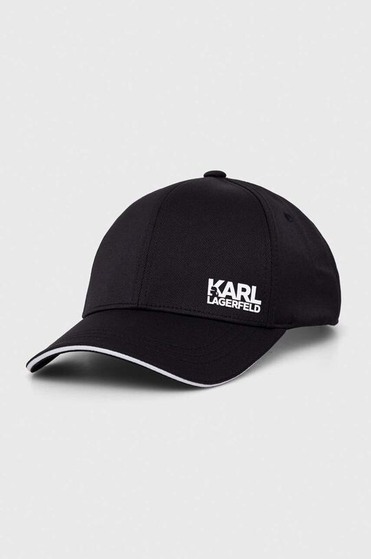 

Бейсбольная кепка Карла Лагерфельда Karl Lagerfeld, черный