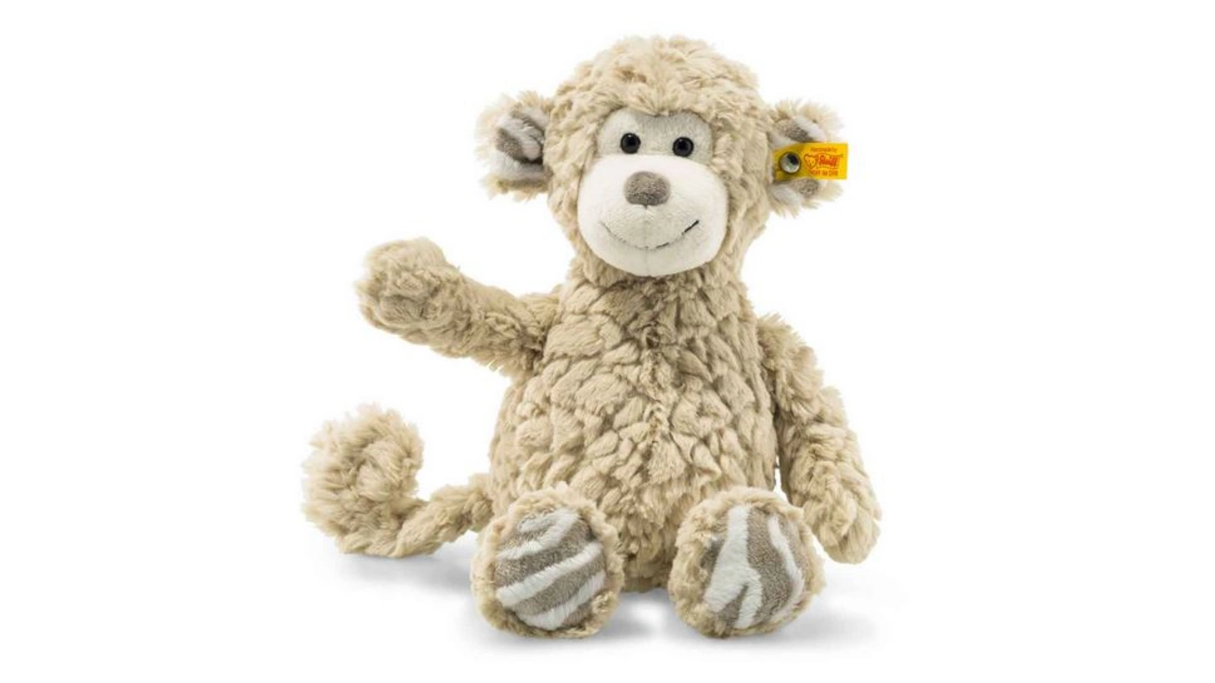 цена Steiff Soft Cuddly Friends Обезьянка Бинго, 30 см