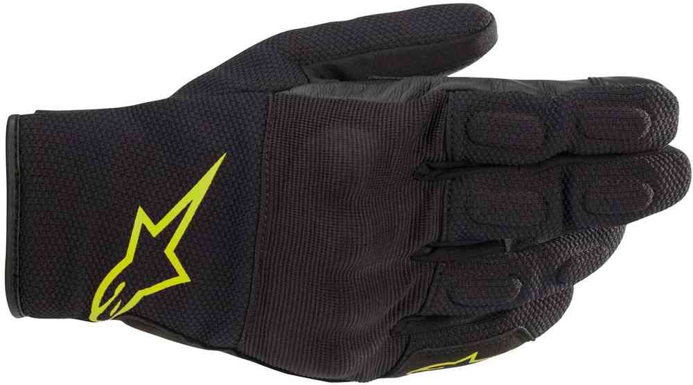 Водонепроницаемые мотоциклетные перчатки S Max Drystar Alpinestars, черный желтый перчатки s