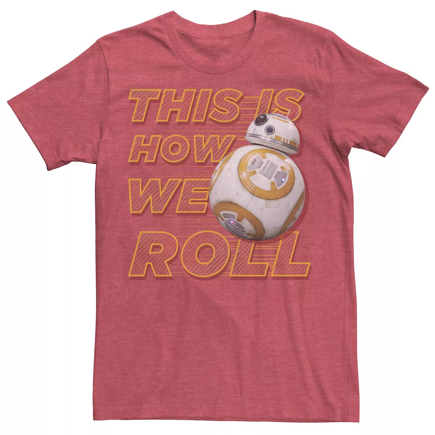 

Мужская футболка The Force Awakens BB-8 This Is How We Roll Tee Star Wars