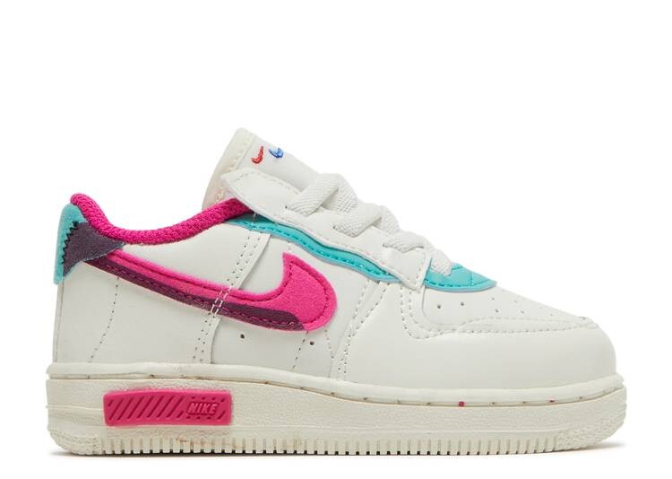 Кроссовки Nike FORCE 1 FONTANKA TD 'SAIL WASHED TEAL SANGRIA',