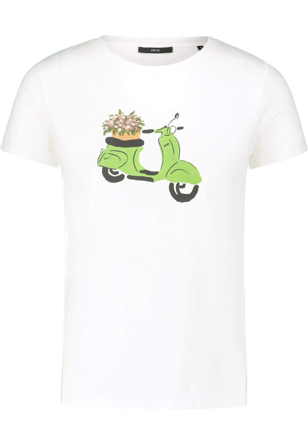 

Футболка Zero kurzarm mit Print, цвет Patch WhiteGreen