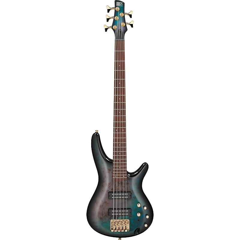 

Басс гитара Ibanez SR405EPBDX SR Standard 5-String Bass, Jatoba Fretboard, Tropical Seafloor Burst