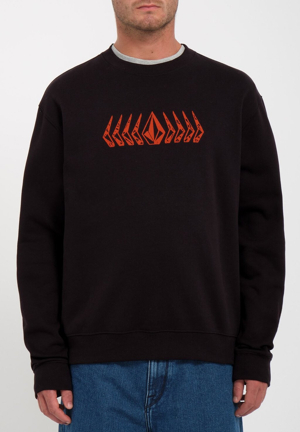 

Толстовка Watanite Crew Volcom, черный