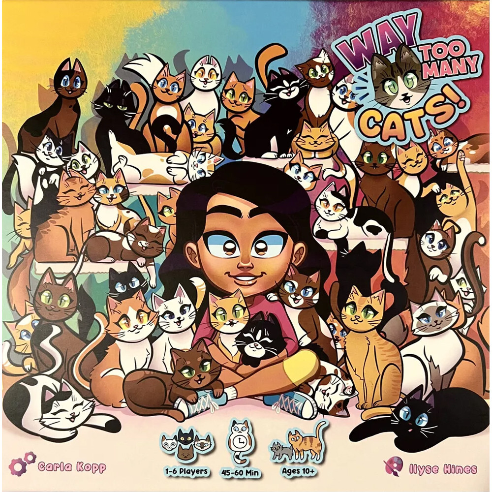 

Настольная игра Weird Giraffe Games Way Too Many Cats