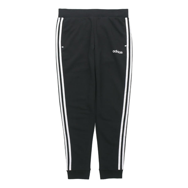 Спортивные штаны adidas neo M Ce 3sq2 Kn Tp Casual Sports Side Stripe Bundle Feet Long Pants Black, черный