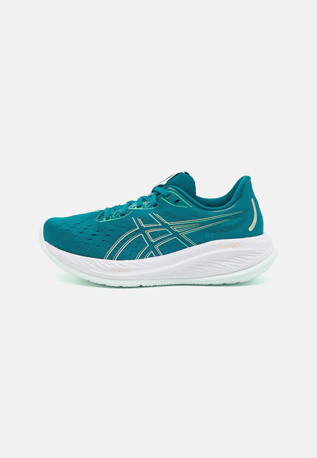 цена Кроссовки нейтрального цвета GEL-CUMULUS 26 ASICS, цвет rich teal/pale mint