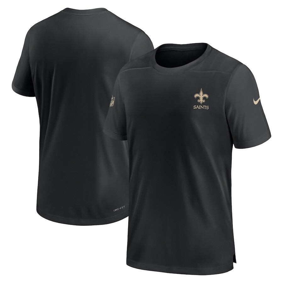 

Футболка с коротким рукавом Nike New Orleans Saints, черный
