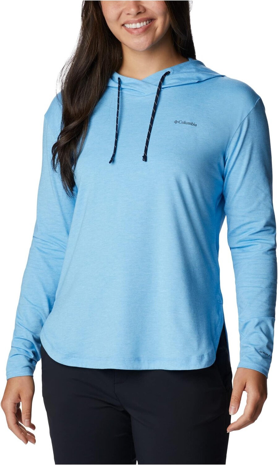 

Пуловер с капюшоном Sun Trek Columbia, цвет Vista Blue Heather