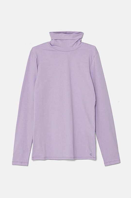 

Детский лонгслив United Colors of Benetton, фиолетовый
