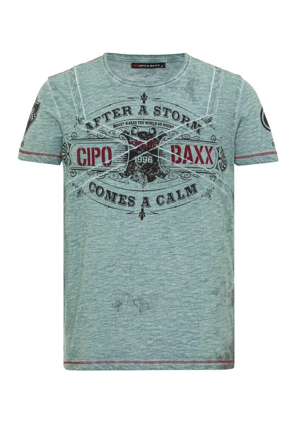 

Футболка Cipo & Baxx, мятный, Зеленый