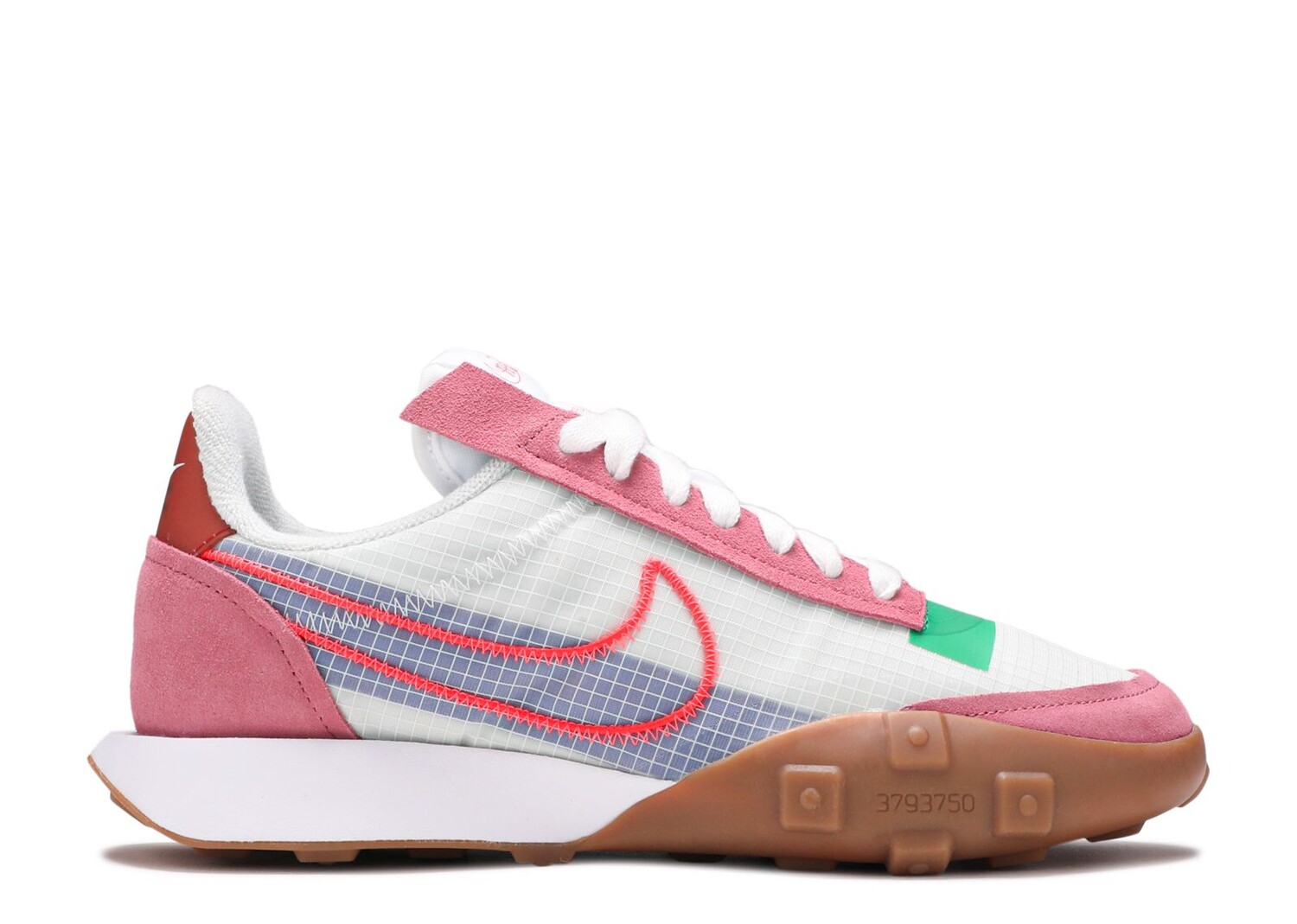 

Кроссовки Nike Wmns Waffle Racer 2X 'Desert Berry Crimson', белый