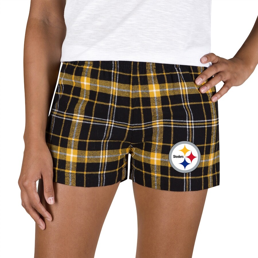 

Шорты Concepts Sport Pittsburgh Steelers, черный