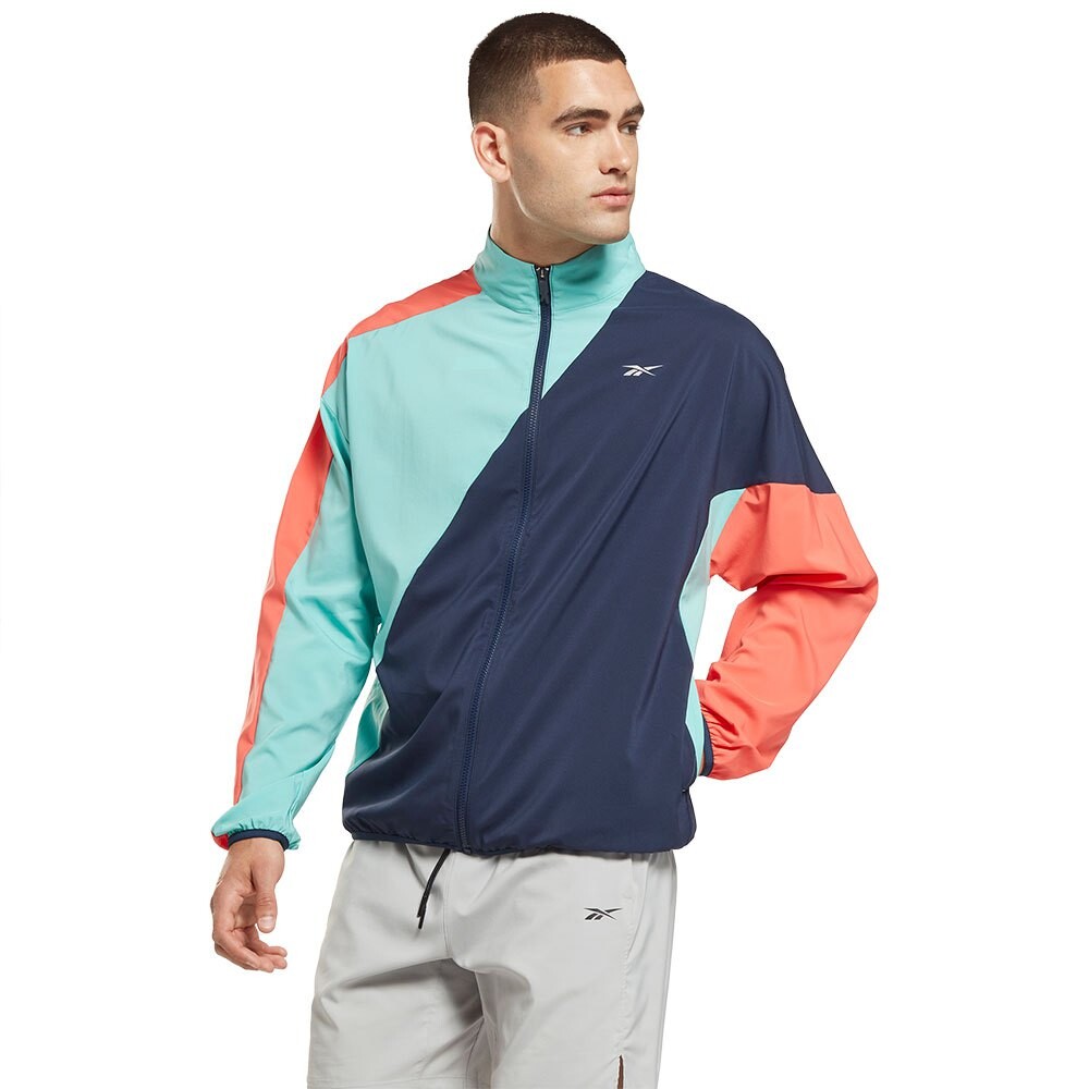 Куртка Reebok Woven Windbreaker, синий