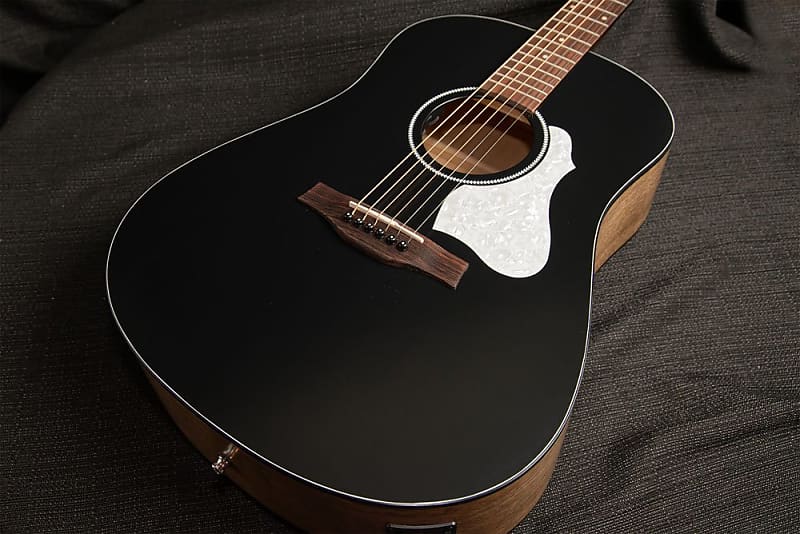 цена Акустическая гитара Seagull S6 Classic Black Dreadnaught A/E - No Bag/Case Included