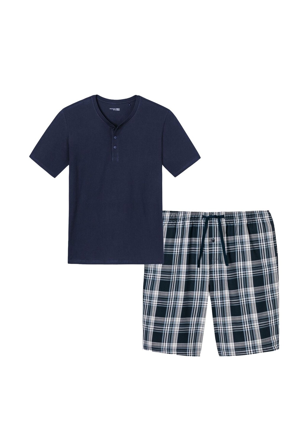 

Пижамный микс SCHIESSER, цвет Blau Gemustert