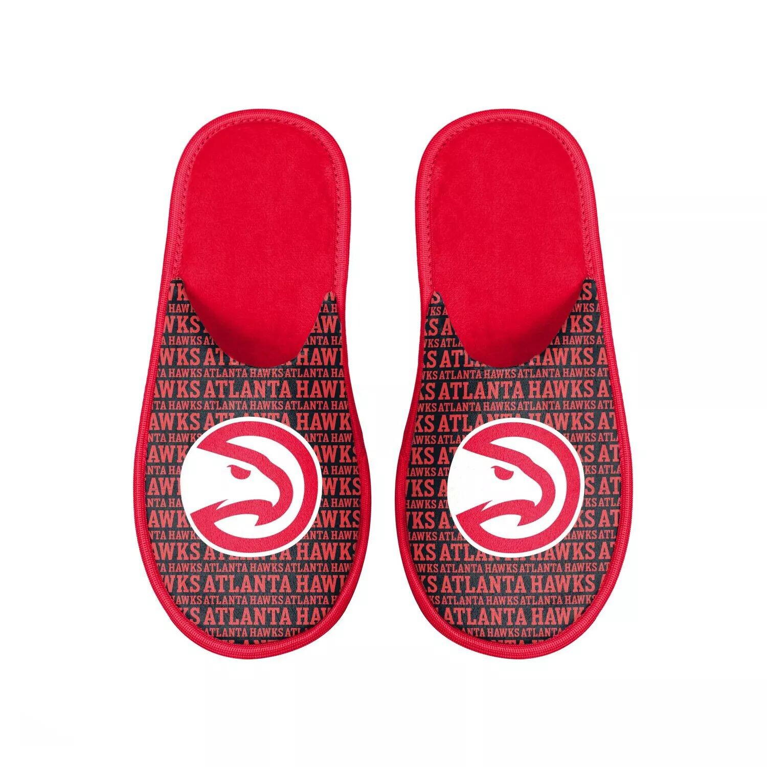 

Мужские шлепанцы с логотипом FOCO Atlanta Hawks Scuff