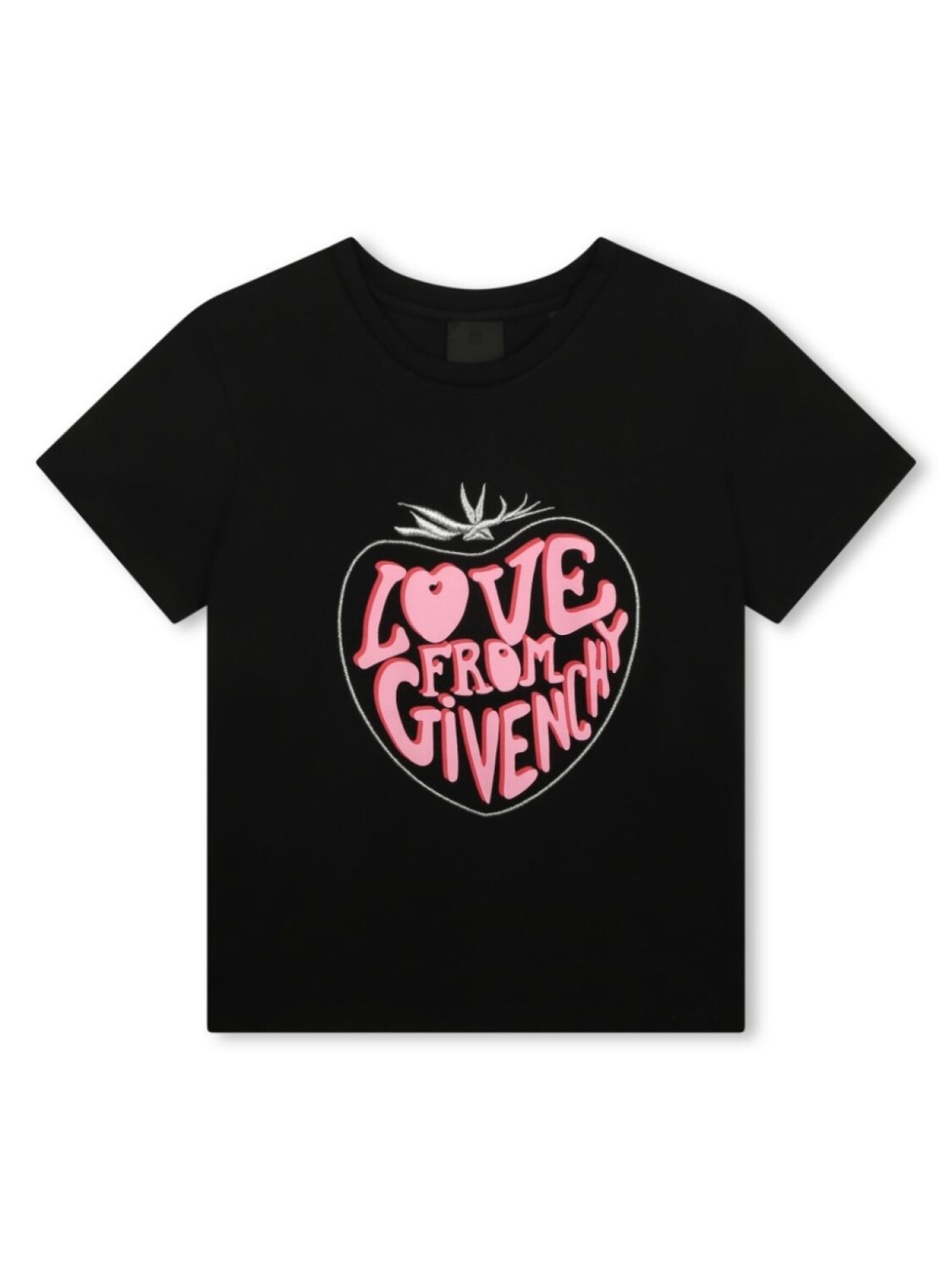 

Givenchy Kids футболка с логотипом, черный