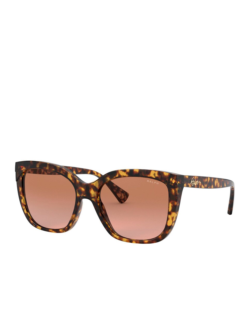 Квадратные солнцезащитные очки цвета гаваны Ralph Lauren, коричневый солнцезащитные очки ralph lauren квадратные коричневый