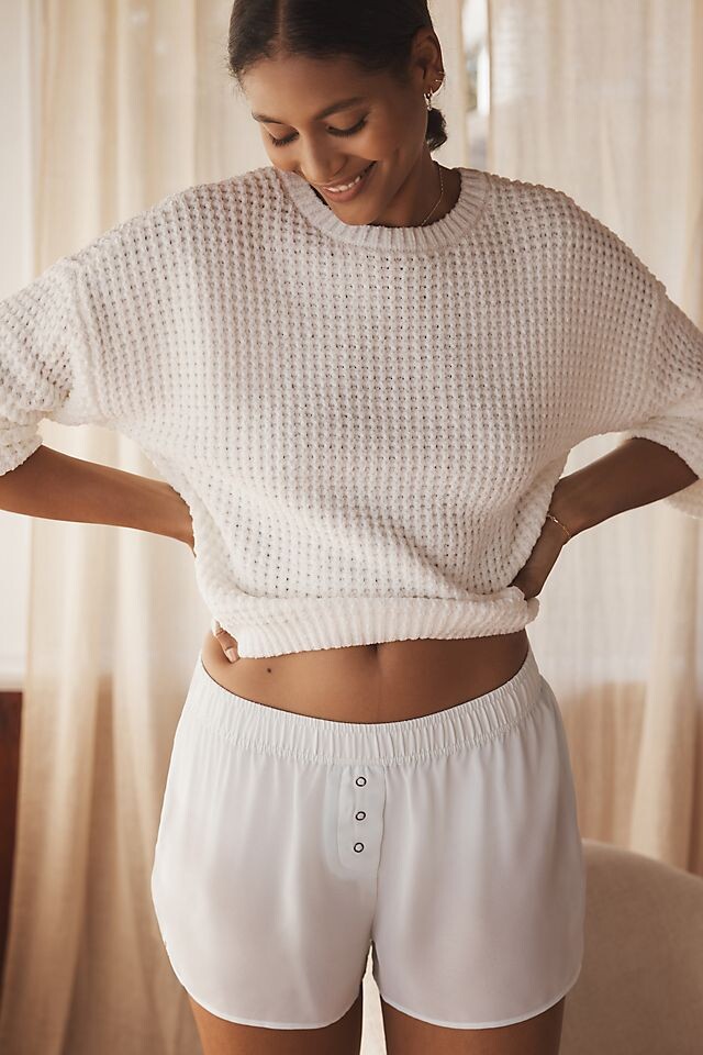 

Боксеры Anthropologie, белый