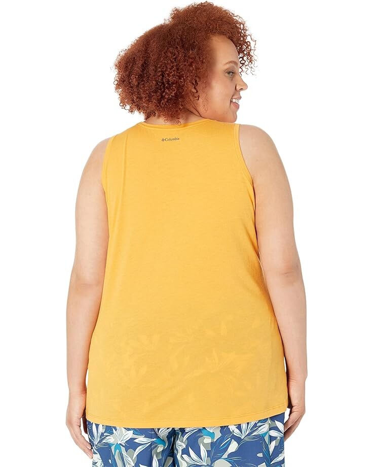 

Топ Columbia Plus Size Bluff Mesa Tank Top, цвет Mango Heather/Van Life 3