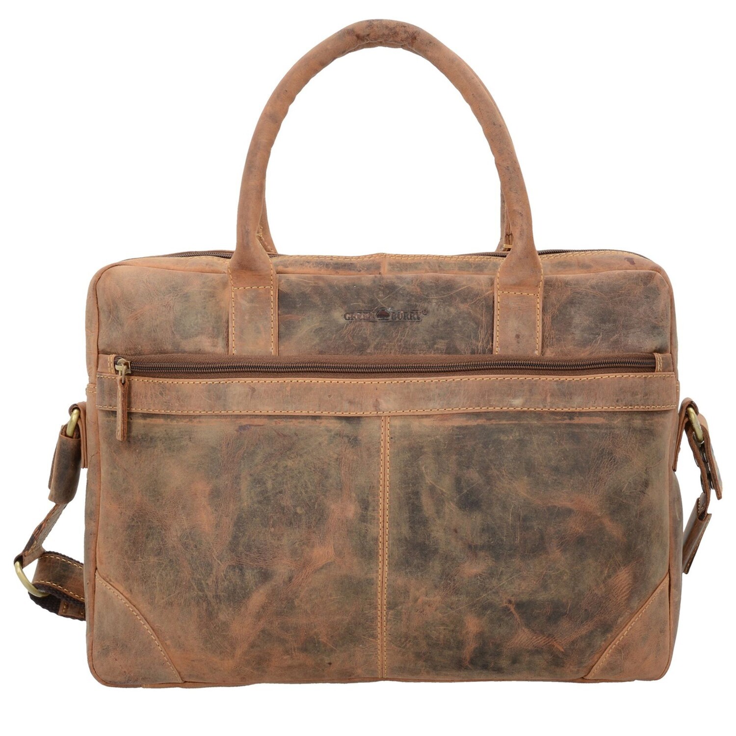 

Сумка для ноутбука Greenburry Vintage Leder 41 cm Laptopfach, цвет nut brown