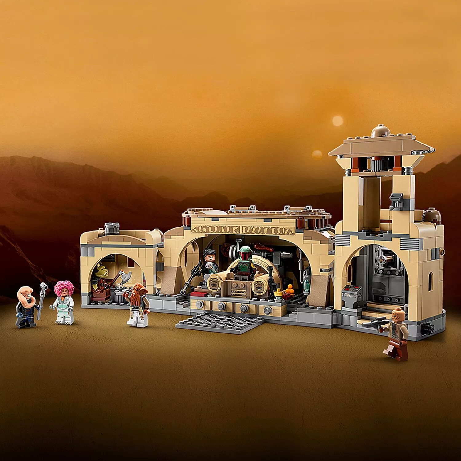 

Конструктор LEGO Star Wars «Тронный зал Бобы Фетта» 75326 LEGO