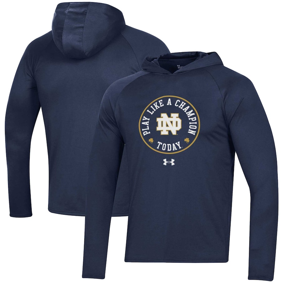 

Футболка с длинным рукавом Under Armour Notre Dame Fighting Irish, нави