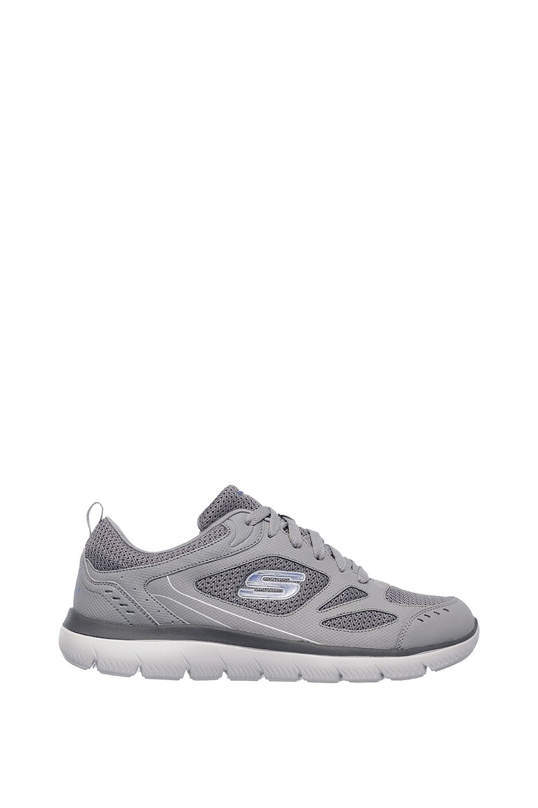 

Кроссовки South Rim из кожи и сетки Skechers, серый