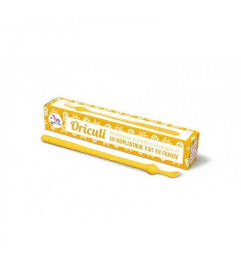 

Стик для чистки ушей Oriculi, ЖЕЛТЫЙ, биопластик, 1 шт, производитель Lamazuna