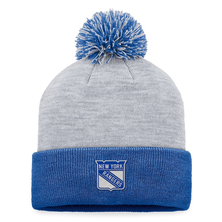 

Шапка Fanatics Branded New York Rangers, серый