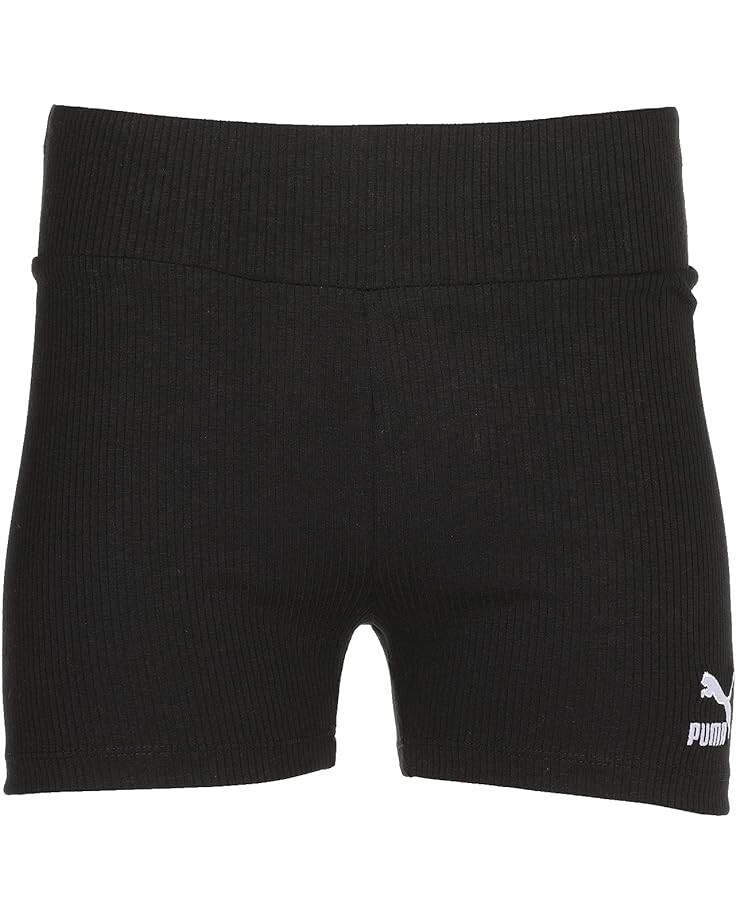 

Шорты PUMA Classics Rib Short Tights, цвет Puma Black